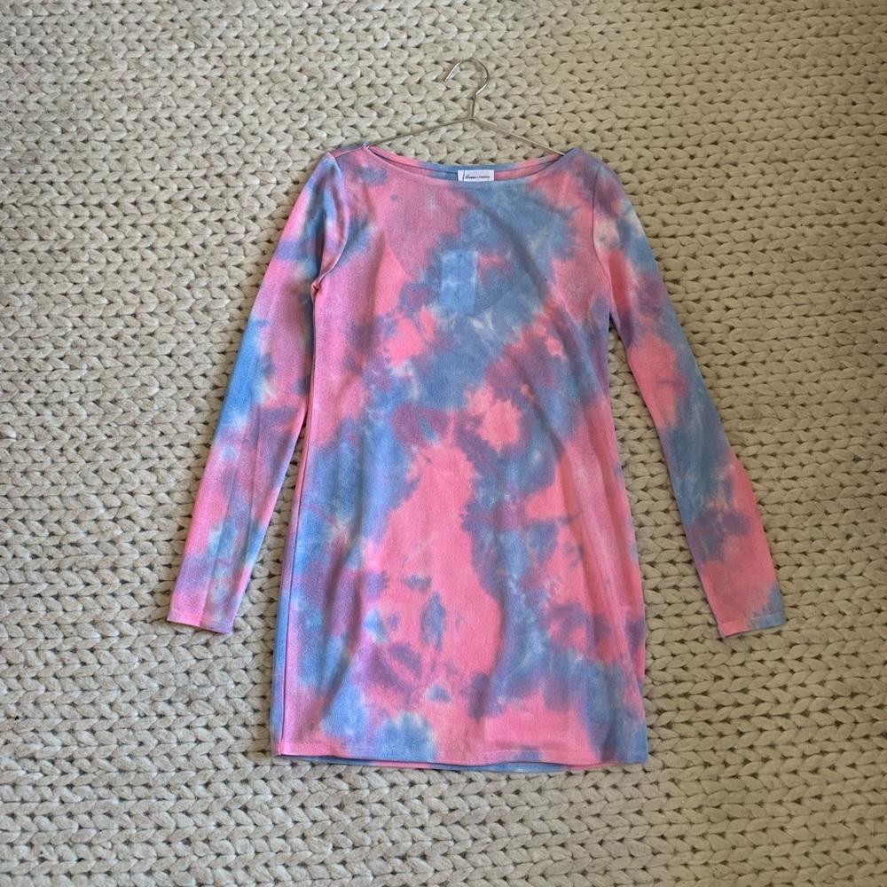 Lovers + Friends Tie Dye Dress
